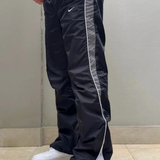 Preto com Listras Cinzas