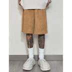 Shorts Masculino de Camurça - Estilo Casual e Conforto