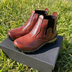 Bota Adventure Masculina em Couro Legítimo e Palmilha Ortopédica +BRINDES: Chapéu, Cinto, Carteira e Copo